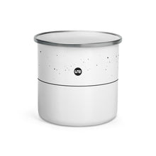 Lade das Bild in den Galerie-Viewer, Emaille Tasse | herz-gepunktet | 350ml