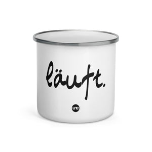 Emaille-Tasse | läuft | 350ml