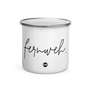 Emaille Tasse | fernweh | 350ml