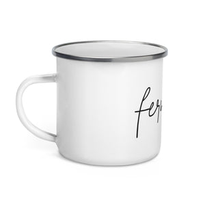 Emaille Tasse | fernweh | 350ml