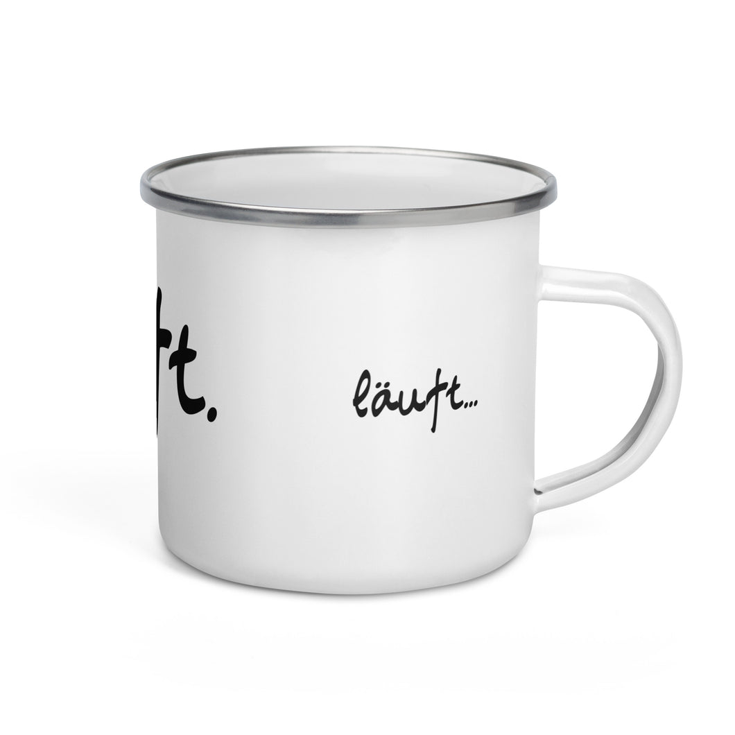 Emaille-Tasse | läuft | 350ml