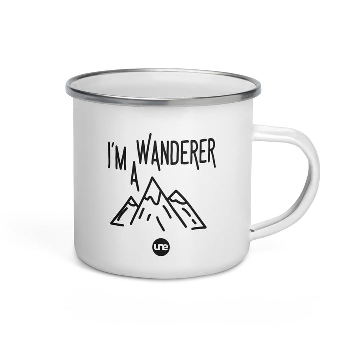 Emaille Tasse | ich bin ein Wanderer | 350ml