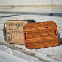Lade das Bild in den Galerie-Viewer, SUPERHÄLT-Bundle | Lunch Box + Olivenholz-Deckel