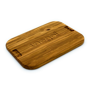 Olivenholz-Deckel für Lunch Box SUPERHÄLT | 15 x 11 cm